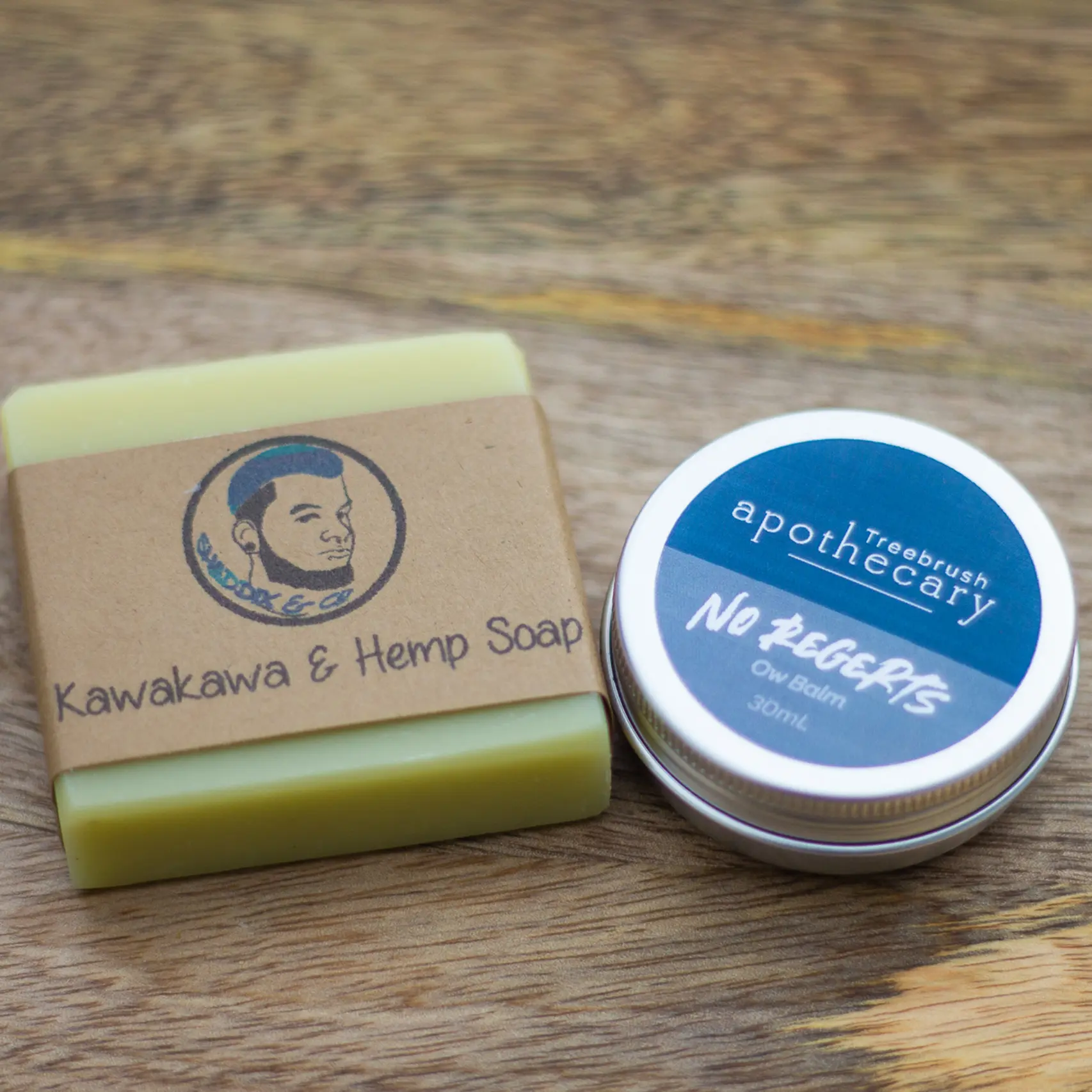 Kawakawa Soap + Kawakawa Balm Combo - Image 2