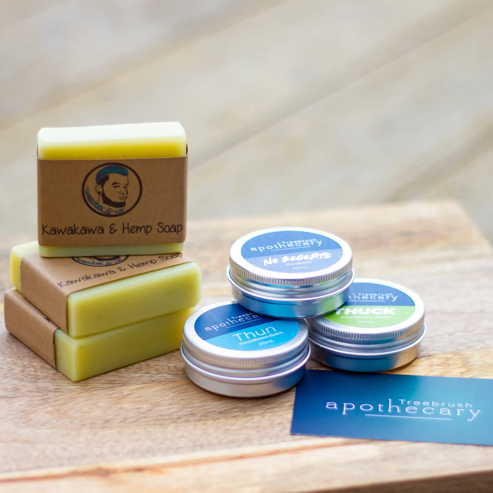 Kawakawa Soap and Kawakawa Balm Combo