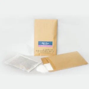 Treebrush Apothecary Foot Spa, Rose Geranium and Lavender fragrance