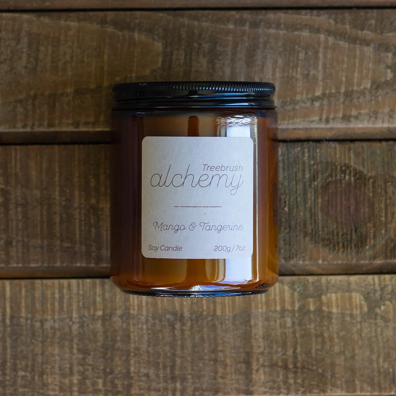 Treebrush Alchemy 200mL soy wax candles, Mango Tangerine