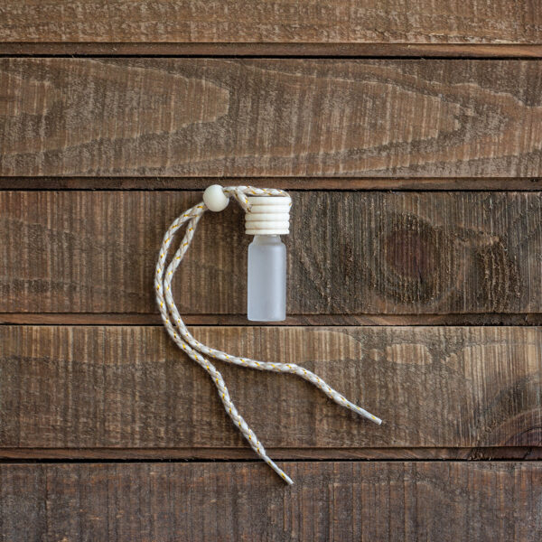 Treebrush Alchemy car diffuser, frosted pendant design
