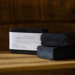 Activated charcoal soap, amalfi coast fragrance