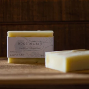 Cold process soap with botanical lavender essential oil